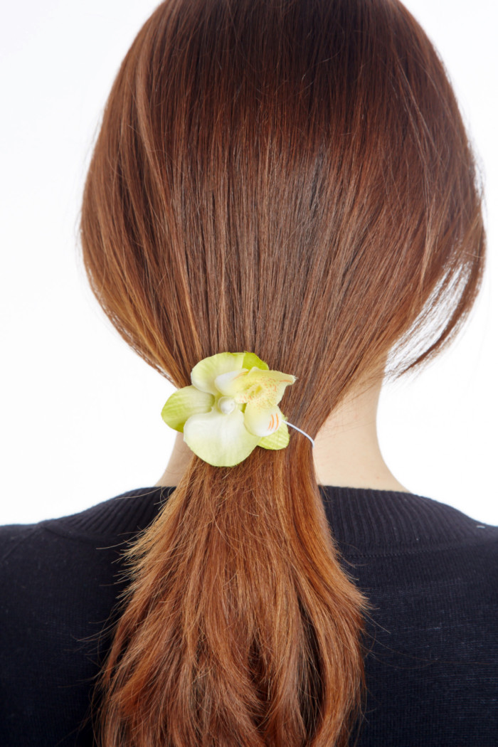 Blumen Haargummi