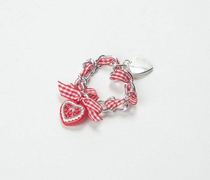 Kattus Armband mit Herzanhänger