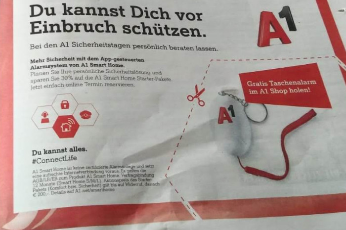 A1 Taschenalarm – Bild 2