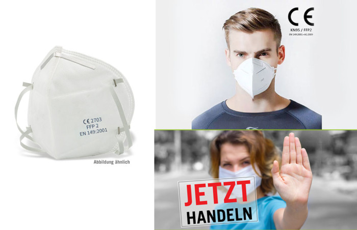 Atemschutzmaske KN 95 - FFP2 – Bild 2