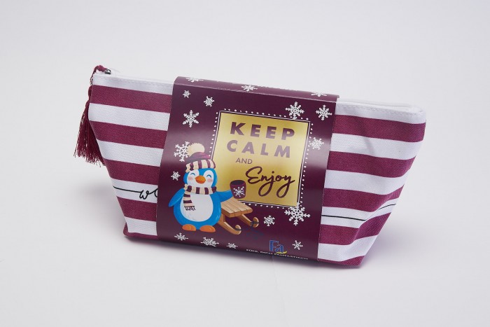 FA Female violette Tasche mit wow – Bild 4